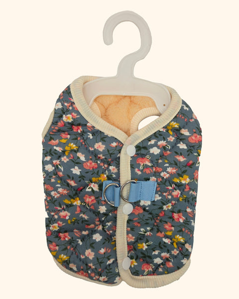 Floral Cozy Vest