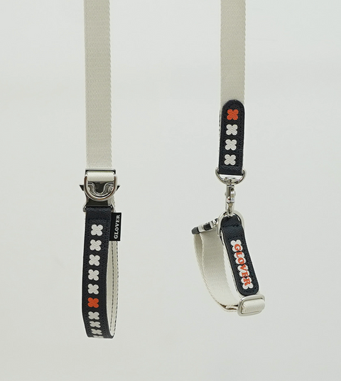 Clover Collar - Navy