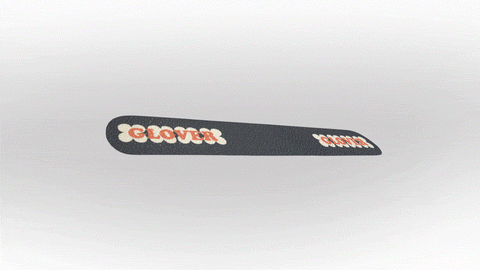 Clover Collar - Pink Gray